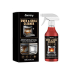 Stove & Oven Foam Cleaner Spray 3.38oz, Multi-Purpose Citric Acid Formula Removes Kitchen Grease & Stains, Deodorizing Non-Toxic Unscented Cleaner for Stoves, Ovens & Stainless Steel Appliances