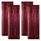 Sequin Backdrop Curtains – Glitter Party & Wedding Background Panels, 2ft×8ft per Panel, 4/6/8 Panel Sets, 29 Colors for Birthday, Stage, Bridal & Event Decor