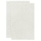 Chenille Bathroom Rug Extra Soft Absorbent Bath Mats for Bathroom Floor – Non-Slip, Water Absorbent, Machine Washable Bath Mat