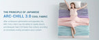 Cooling Blanket Arc-Chill Cool 3.0 Fiber Q-Max Over 0.5 Absorbs Body Heat for Hot Sleepers Night Sweats Lightweight Summer Double-Sided Hypoallergenic Throw Twin Queen King Blue Gray