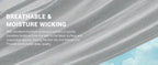 Cooling Blanket Arc-Chill Cool 3.0 Fiber Q-Max Over 0.5 Absorbs Body Heat for Hot Sleepers Night Sweats Lightweight Summer Double-Sided Hypoallergenic Throw Twin Queen King Blue Gray