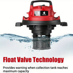 Wet Dry Shop Vac 5 & 8 Gallon – Premium Wet Dry Vacuum with Blower Function, 10ft Cord, 16KPa & 20KPa Suction for Dog Hair, Garage, Car, Home & Workshop