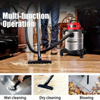 Wet Dry Shop Vac 5 & 8 Gallon – Premium Wet Dry Vacuum with Blower Function, 10ft Cord, 16KPa & 20KPa Suction for Dog Hair, Garage, Car, Home & Workshop