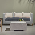 Velvet Stretch Cushion Cover Slipcover for Sofa Armchair Living Room Seat Cushion Protector Plush Couch Cover 1 2 3 Seater