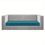 Velvet Stretch Cushion Cover Slipcover for Sofa Armchair Living Room Seat Cushion Protector Plush Couch Cover 1 2 3 Seater