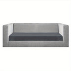 Velvet Stretch Cushion Cover Slipcover for Sofa Armchair Living Room Seat Cushion Protector Plush Couch Cover 1 2 3 Seater