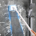 Shower & Bathtub Cleaning Brush Set with Replaceable Heads – Tile, Wall, Floor & Window Glass Scrubber – 7pc / 11pc / 16pc