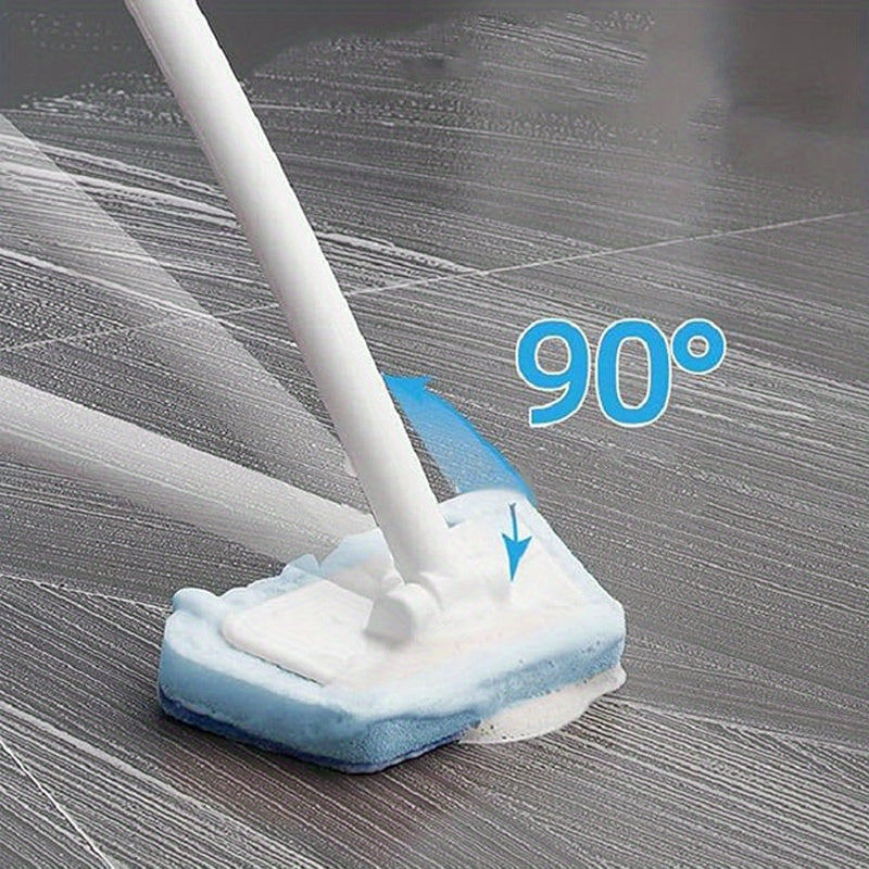 Shower & Bathtub Cleaning Brush Set with Replaceable Heads – Tile, Wall, Floor & Window Glass Scrubber – 7pc / 11pc / 16pc