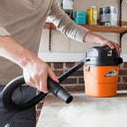 Wet Dry Vacuum Cleaner 1.5 Gallon 2 Peak HP – Portable Shop Vac with Blower Function, Compact for Car Interior, Garage & Home Use