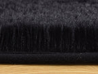 Black Ultra-Soft Fluffy Area Rug – High-Pile Non-Slip Velvet Carpet for Living Room, Bedroom & Playroom | 3x5 to 8x10 Ft