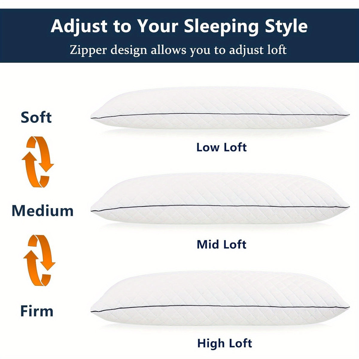Cooling Body Pillow 20x54 Inch for Adults - Large Firm Full Body Pillow Side Sleeper Pregnancy Pillow with Removable Washable Cover