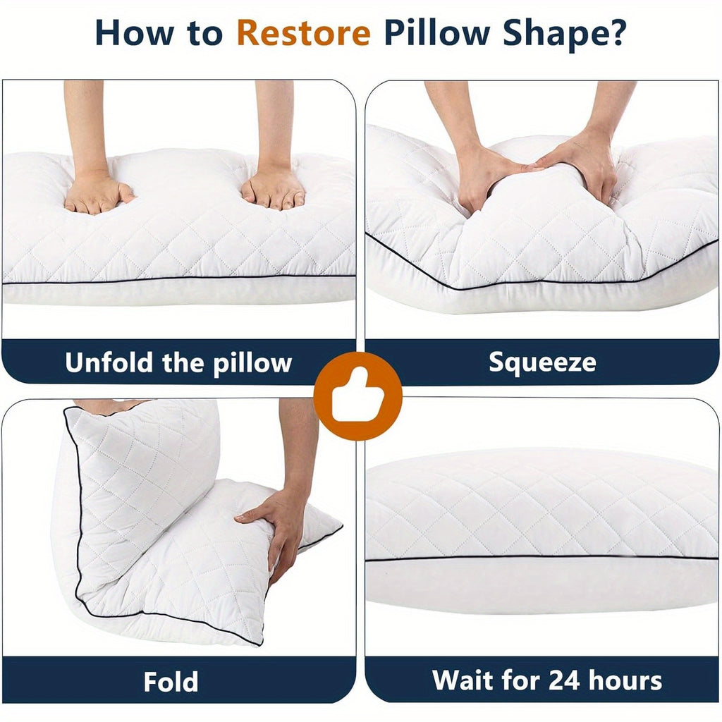 Cooling Body Pillow 20x54 Inch for Adults - Large Firm Full Body Pillow Side Sleeper Pregnancy Pillow with Removable Washable Cover