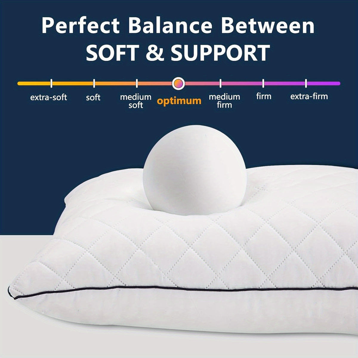 Cooling Body Pillow 20x54 Inch for Adults - Large Firm Full Body Pillow Side Sleeper Pregnancy Pillow with Removable Washable Cover