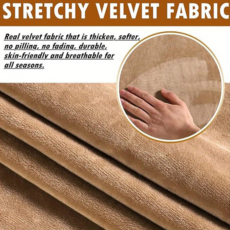Sofa Armrest Covers Set of 2 Stretch Spandex Elastic Plaid Slip-On Arm Protectors for Couch Chair Universal Fit Pet Hair Scratch Guard Dark Gray