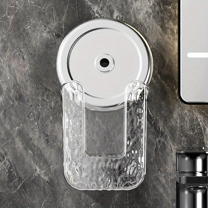 Wall-Mounted Wipe Dispenser Set of 2, Acrylic Toilet Paper & Wipe Storage Holder for Bathroom & Kitchen – Countertop-Clearing Wall Mount Tissue Box Organizer