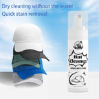 Hat Cleaner Foam Spray 6.76oz, Deep Cleans Baseball Cowboy Felt Fur Fleece Caps, Removes Dirt & Sweat Stains, Restores Hats Like New, 1-Pack & 4-Pack