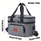 Insulated Lunch Bag Oxford Cloth Portable Multipurpose Lunch Box Bag – Thermal Food Bag for Work School Picnic Snack & Food Takeaway Tote
