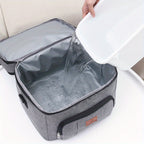 Insulated Lunch Bag Oxford Cloth Portable Multipurpose Lunch Box Bag – Thermal Food Bag for Work School Picnic Snack & Food Takeaway Tote