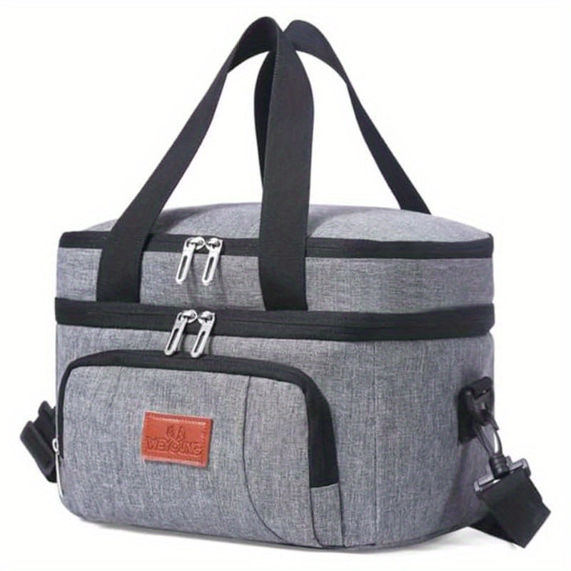 Insulated Lunch Bag Oxford Cloth Portable Multipurpose Lunch Box Bag – Thermal Food Bag for Work School Picnic Snack & Food Takeaway Tote