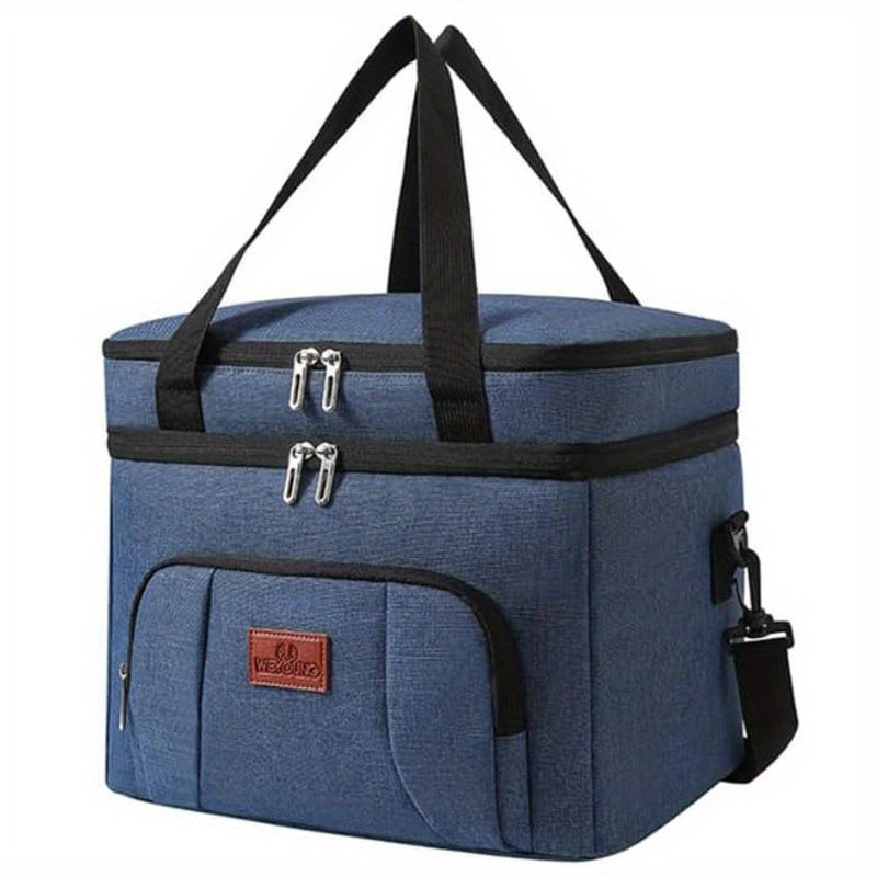 Insulated Lunch Bag Oxford Cloth Portable Multipurpose Lunch Box Bag – Thermal Food Bag for Work School Picnic Snack & Food Takeaway Tote