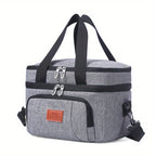 Insulated Lunch Bag Oxford Cloth Portable Multipurpose Lunch Box Bag – Thermal Food Bag for Work School Picnic Snack & Food Takeaway Tote
