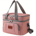 Insulated Lunch Bag Oxford Cloth Portable Multipurpose Lunch Box Bag – Thermal Food Bag for Work School Picnic Snack & Food Takeaway Tote
