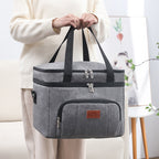 Insulated Lunch Bag Oxford Cloth Portable Multipurpose Lunch Box Bag – Thermal Food Bag for Work School Picnic Snack & Food Takeaway Tote