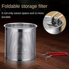 Mini 304 Stainless Steel Deep Fryer with Filter Net – Oil-Saving Small Frying Pot for French Fries, Chicken Wings & More | Induction Compatible & Dishwasher Safe