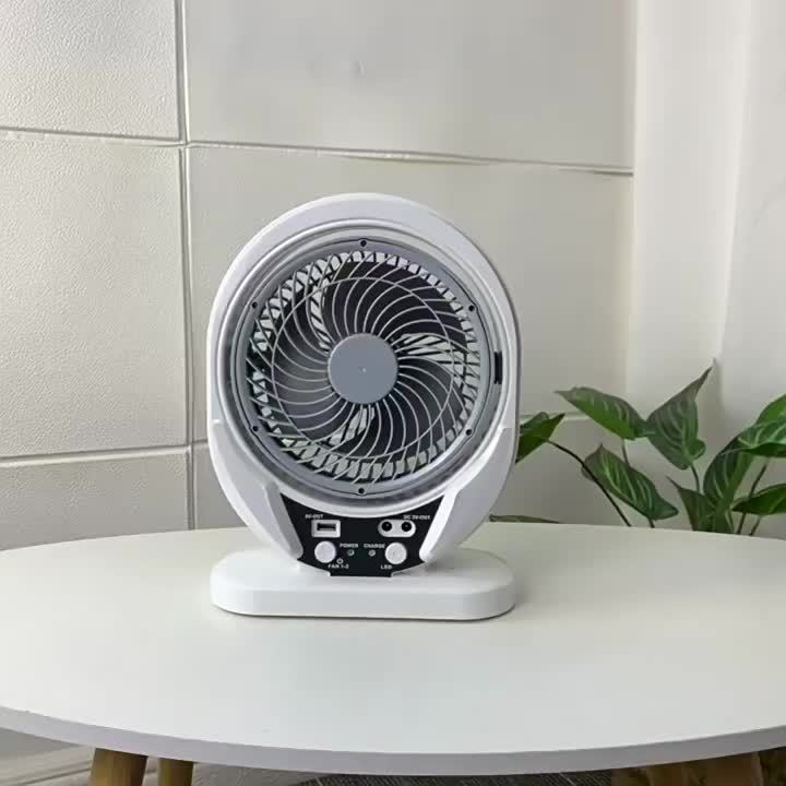 Portable Solar-Powered LED Camping Fan with USB Charging – Foldable 3-in-1 Fan, Light & USB Charger for Outdoor Adventures, Camping & Desktop Use