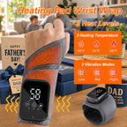 Hand Massager Wrist Guard with Heat Adjustable Gears Temperature Control - Wrist Support Strap Joint Fixator for Arthritis Pain Relief Sports Recovery, Men Women Gift