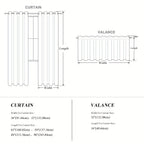 Velvet Blackout Curtains 2 Panels Luxury Thermal Insulated – Room Darkening Drapes Back Tab & Rod Pocket for Bedroom Living Room, 7 Colors 6 Sizes 84-120 Inch