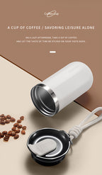 Insulated Travel Mug 16.91oz 304 Stainless Steel Vacuum – Leak-Proof Non-Slip Portable Coffee Cup for Indoor & Outdoor, Winter Holiday Gift