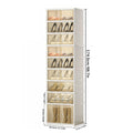 Shoe Rack with Clear Shoe Boxes 3 6 9 Tier Foldable Stackable Plastic Organizer for Closet Entryway Bedroom – Holds 6 12 or 18 Pairs