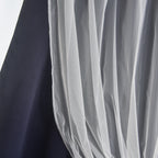 Double Layer Curtains Snowflake Embroidered Sheer Voile + Room Darkening Grommet Drapes – Thermal Insulated Tiebacks Included | 7 Colors Pack of 2