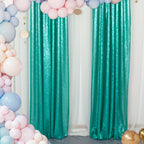 Sequin Curtain Backdrop Panels 24x84 Inches Set of 2 – Glitter Shimmer Party Backdrop for Weddings Birthdays Baby Showers Proms & Photo Booths, 31 Colors