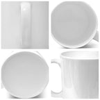 Eagle-Shaped Coffee Mug 11oz 360ml - USA Patriotic Eagle Rim Lip Cup for Coffee, Tea, Cocoa & Juice, Novelty Gift Mug for Office, Parties & Holidays, 4 Colors