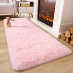 Tie-Dye Fluffy Area Rug – Ultra-Soft Thickened Plush Indoor Mat for Living Room, Bedroom & Office, 9 Colors 6 Sizes, Boho Machine-Woven Floor Carpet