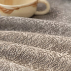 Soft Chenille Sofa Throw Cover with Fringes Durable Pet-Friendly Solid Couch Protector Slipcover for Living Room Sectional Armchair Home Decoration