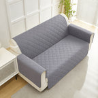 Stretch Sofa Slipcover Non-Slip Elastic All Season Dust Proof Cat Scratch Protector - Durable Couch Cover Living Room 1 2 3 Seater 4 Colors