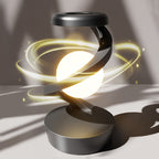 Floating Rotating Lamp with Wireless Charging, Color-Changing LED Table Lamp, Bedside Nightstand Lamp with Atmosphere Night Light – Home & Party Decor