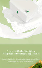 Bulk Tissue Paper 18 Pack 5-Layer Ultra Thick – 9000 Sheets Wet & Dry for Sensitive Skin, Kitchen, Bathroom, Travel