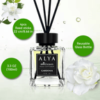 Reed Diffuser Set with Reed Sticks 14 Scents 3.3oz Flameless Home Fragrance for Bedroom Bathroom Office Living Room 1 or 2 Pack Mango Sandalwood Ocean Gardenia