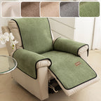 Bohemian Sofa Cover for Armchairs & Single Sofas, Anti-Slip Machine Washable Slipcover, Soft Solid Color Pet-Friendly Couch Protector for All Seasons, Modern Minimalist Home Decor