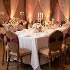 Elastic Chair Bands with Buckles 100pcs - Universal Chair Ties for Wedding Banquet and Party Chair Decoration
