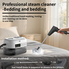 Handheld High-Pressure Steam Cleaner – High-Temperature, LCD Display, Multi-Speed Control | Carpet, Kitchen, Sofa & Tile Cleaning