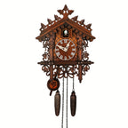 Cuckoo Clock for Wall – Decorative Bird Chime Wall Clock, Classic Coo Coo Clock with Hourly Bird Sound, Charming Home Decor Timepiece