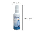 Wrinkle Remover Spray for Clothes 3.38oz, No-Iron Fabric Refresher & Wrinkle Release Spray, Quick Smoothing Clothing Care for Travel, Business, Dress Shirts, Suits & Everyday Fabrics