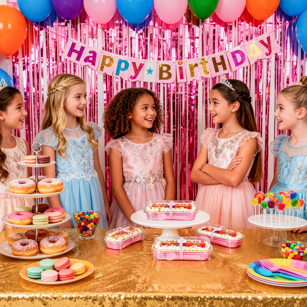 100 Pack Mini Aluminum Foil Cake Pans with Lids and Spoons - 6.8oz Rectangular Baking Pans for Mini Cheesecakes Desserts and Holiday Baking - Disposable Bakeware Set