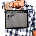 Fender Amp Tin Lunch Box Collectible Storage with Raised Embossed Art - Music Fan Gift Box for Accessories, Toys & Collectibles