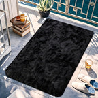 Tie-Dye Plush Fluffy Area Rug for Living Room Bedroom – Soft Non-Slip Indoor Carpet, Water-Absorbent Luxury Shaggy Mat, Modern Home Decor, Multiple Sizes